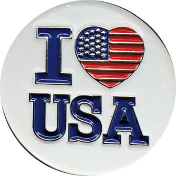 i love usa magnetic hat pin