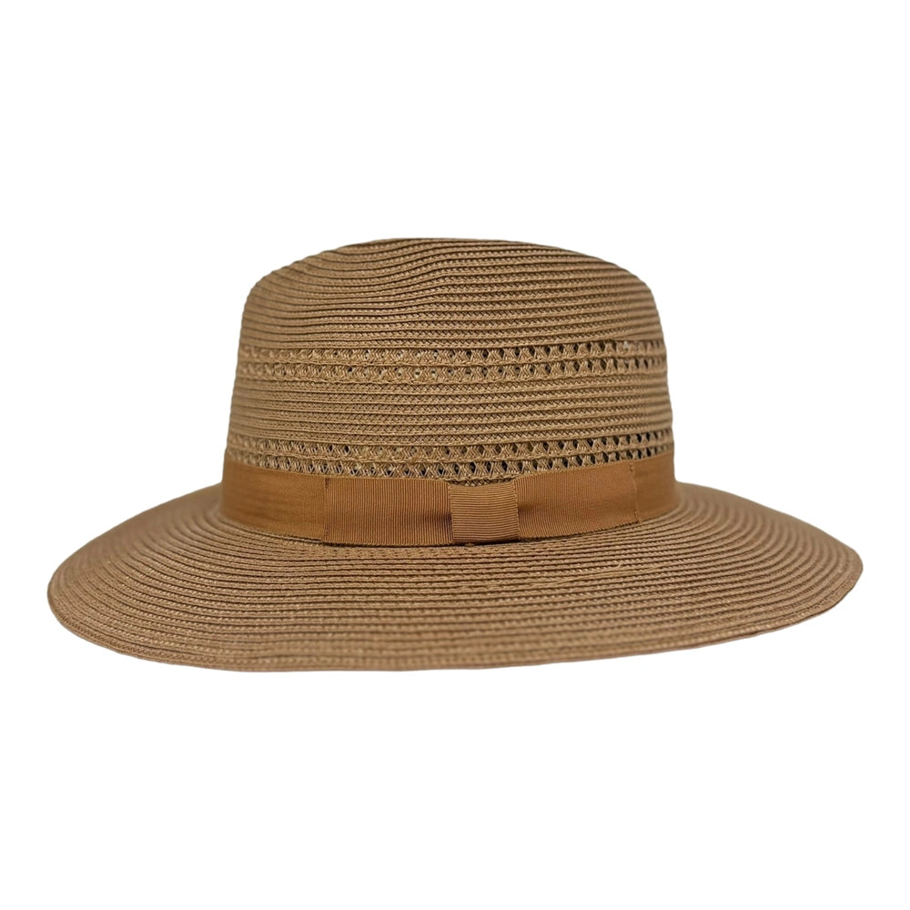 Lisbon Sun Straw Hat Side View