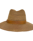 Lisbon Sun Straw Hat Back View