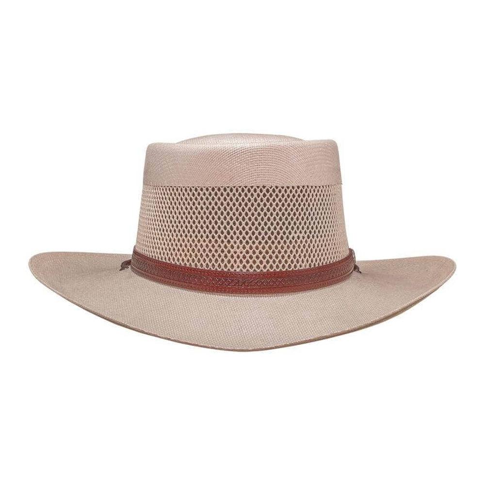Madrid | Womens Cream Wide Brim Firm Straw Gambler Hat