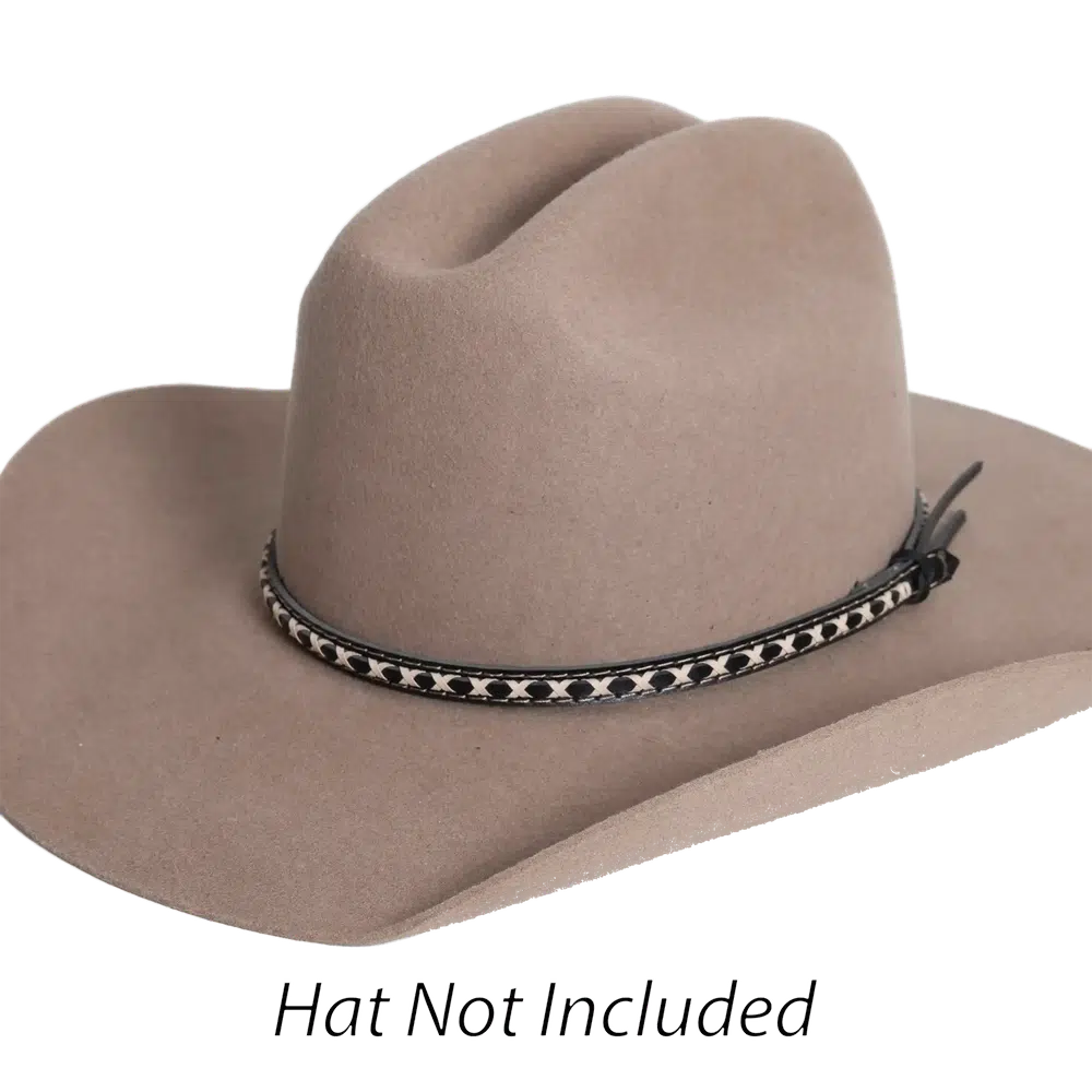 Pickett Black Cowboy Hat Band