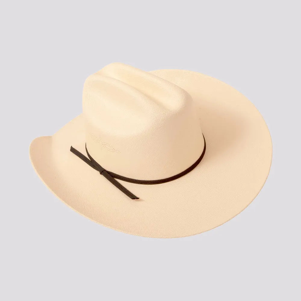 pioneer cream straw cowboy hat american hat makers top back