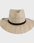 Barcelona | Mens Natural Wide Brim Firm Straw Sun Hat
