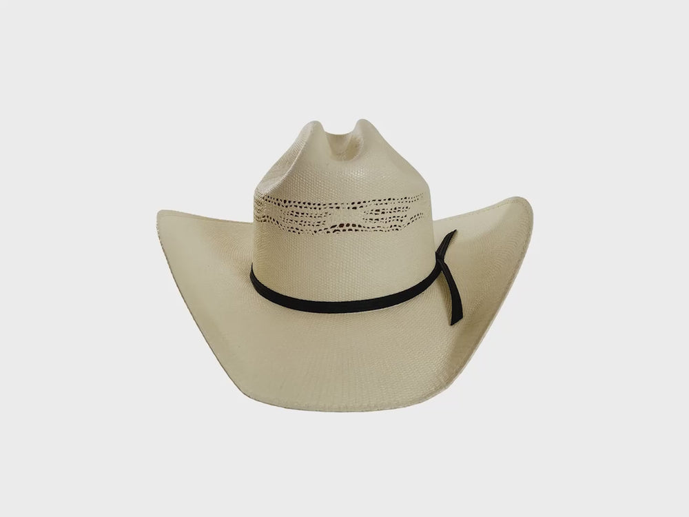Bozeman | Womens Cream Straw Cowgirl Hat