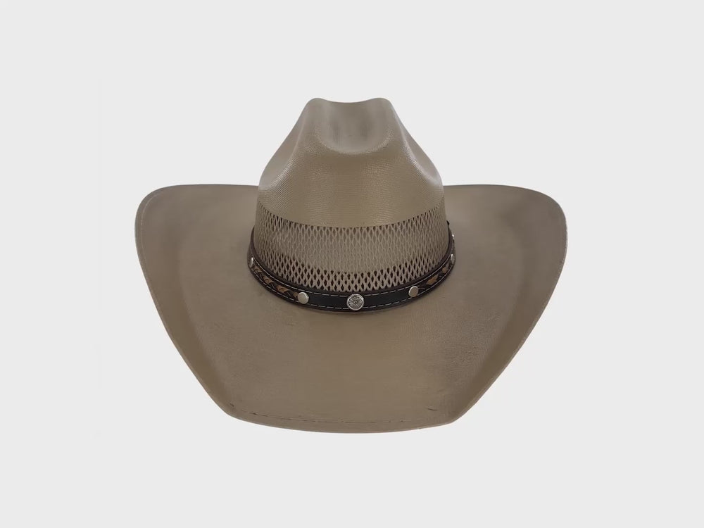 Austin | Mens Sand Straw Cowboy Hat