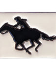 Riding Cowgirl Magnetic Hat Pin
