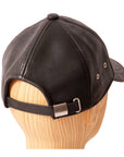 Sidecar | Mens Black Leather Cap