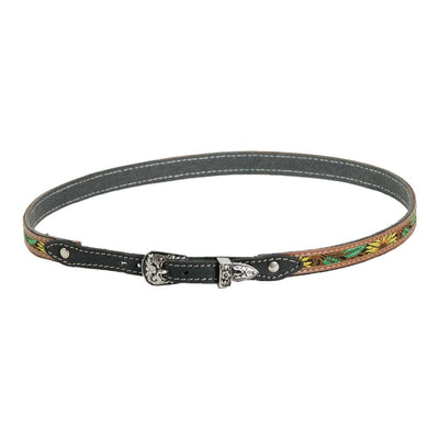 Whip Stitch Leather Cowboy Hat Band