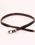 whipstitch black hatband