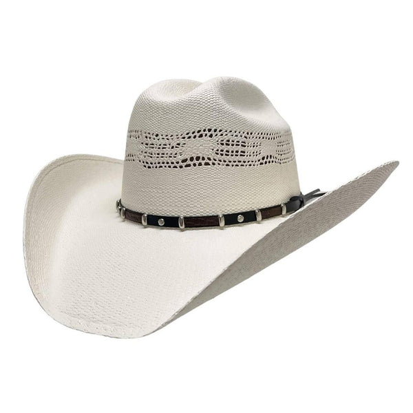 Straw Cowboy Hat with Adjustable Band for Men and Women Montana | Womens Straw Cowgirl Hat with Western Hat Band  main image 3