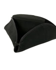 An angle view of a Blackbeard Pirate Cowhide Leather Hat