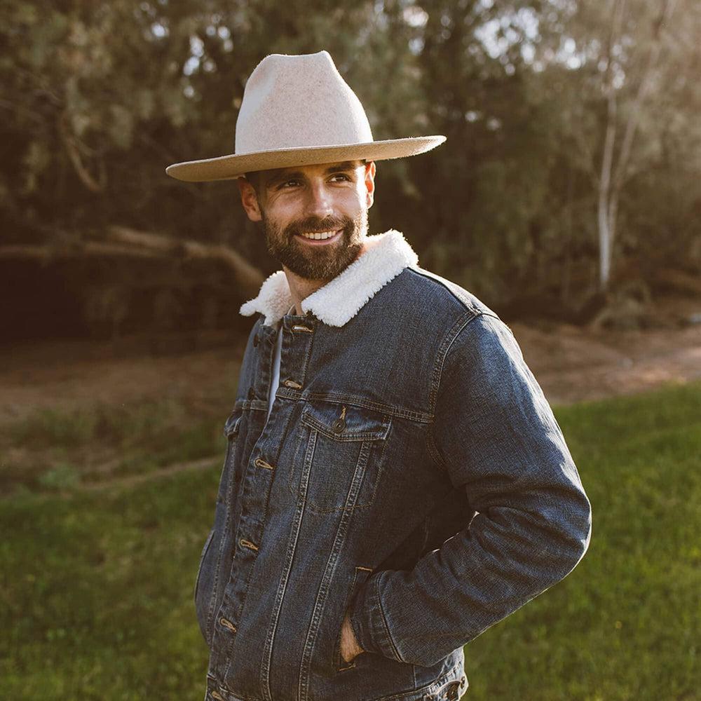 Felt Hat - The Wide Brim Crescent – American Hat Makers