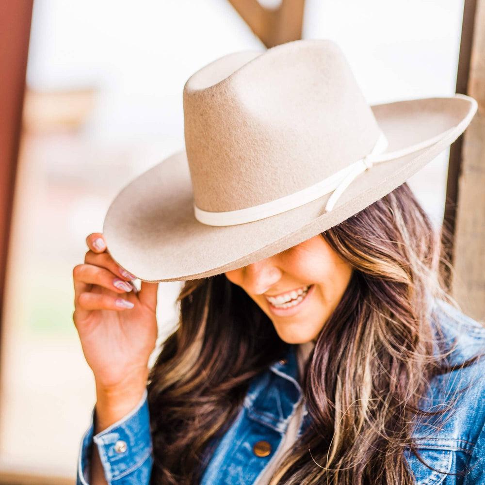 White wool cheap fedora hat