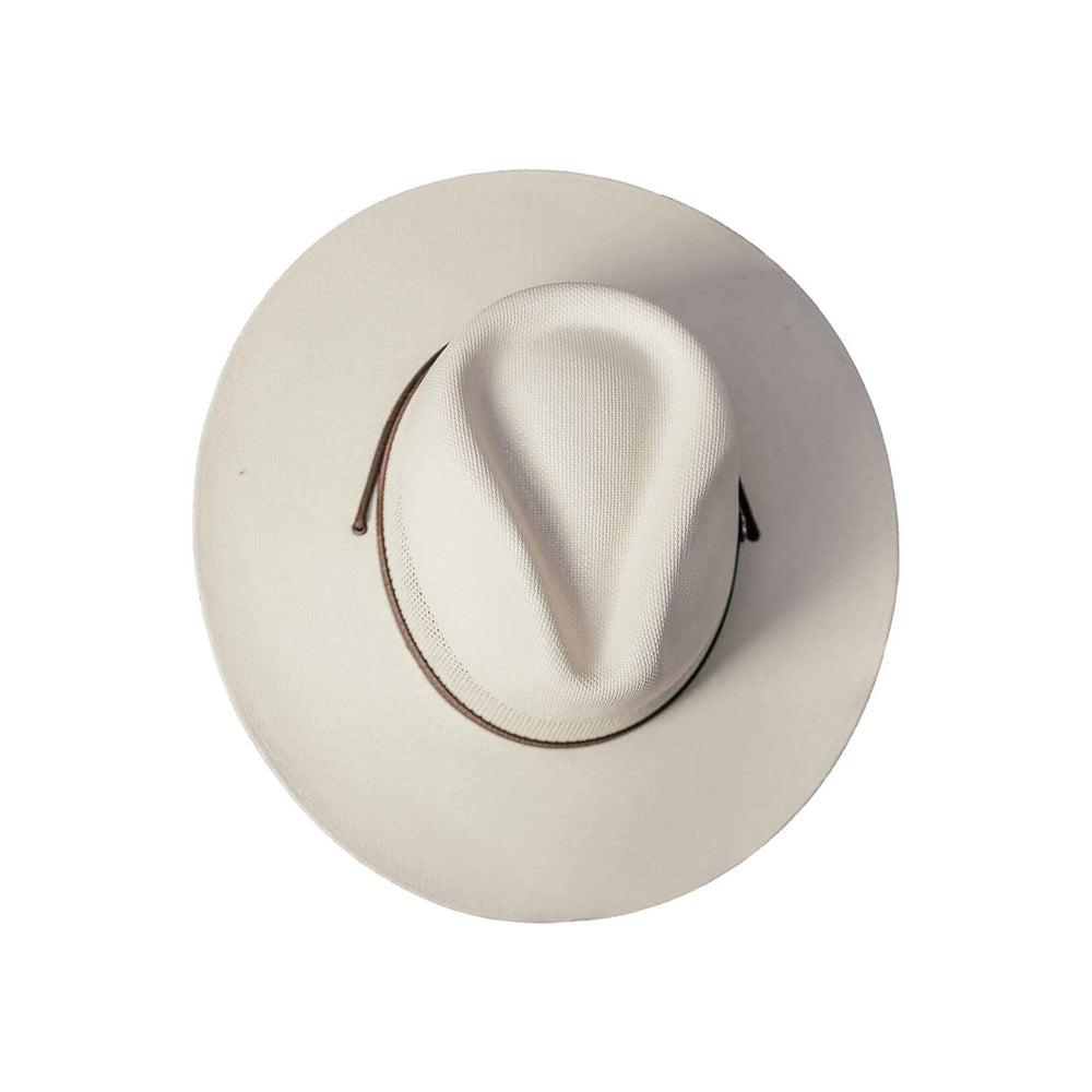 Mens Florence Cream Wide Brim Straw Sun Hat by American Hat Makers