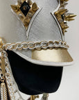 A mcqueen guard hat on a left view