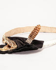 Rattlesnake with Deerskin Black Band by American Hat Makers