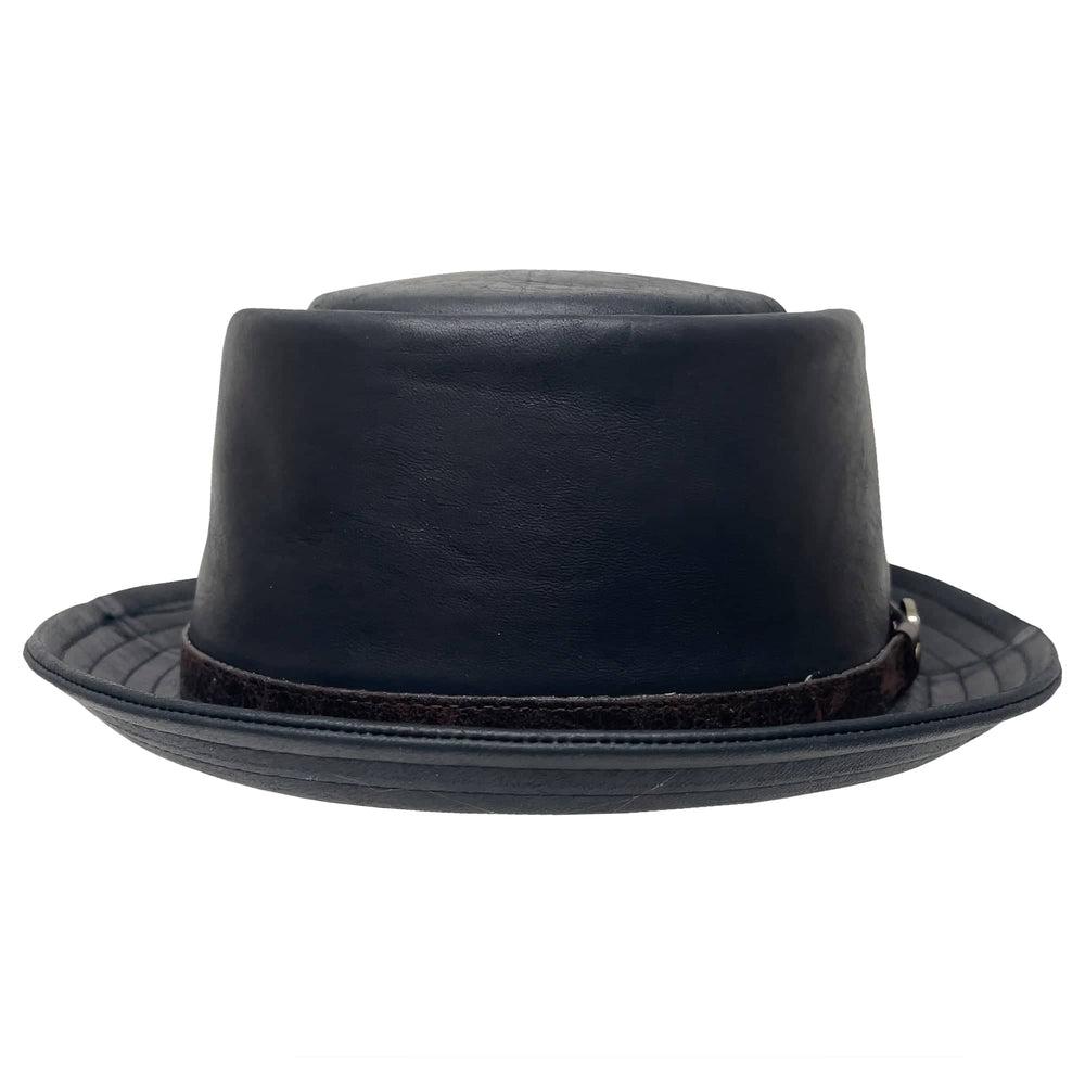 Rumble Leather Pork Pie Hat | American Hat Makers