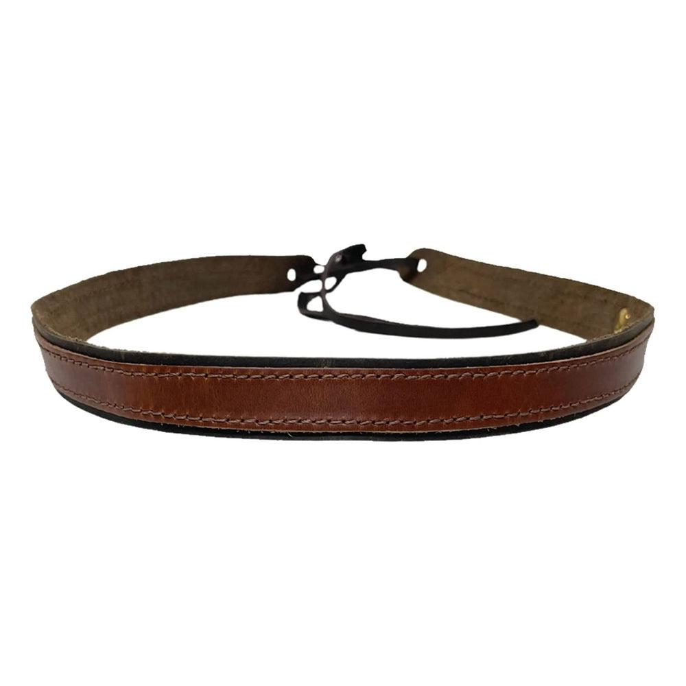 Shadow Cowhide Cyprus Tan Leather Band by American Hat Makers