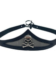 Black Band with Bold Skull and Crossbones by American Hat Makers