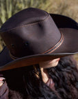 Stockade Vegan Brown Cowboy Hat by American Hat Makers