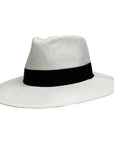 White Panama Fedora Hat - Medellin