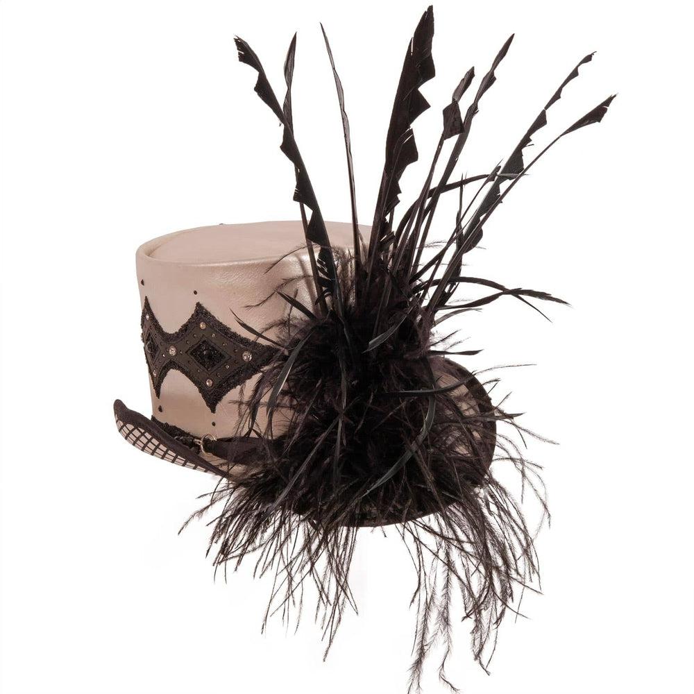Wicked Elegance | Leather Top Hat