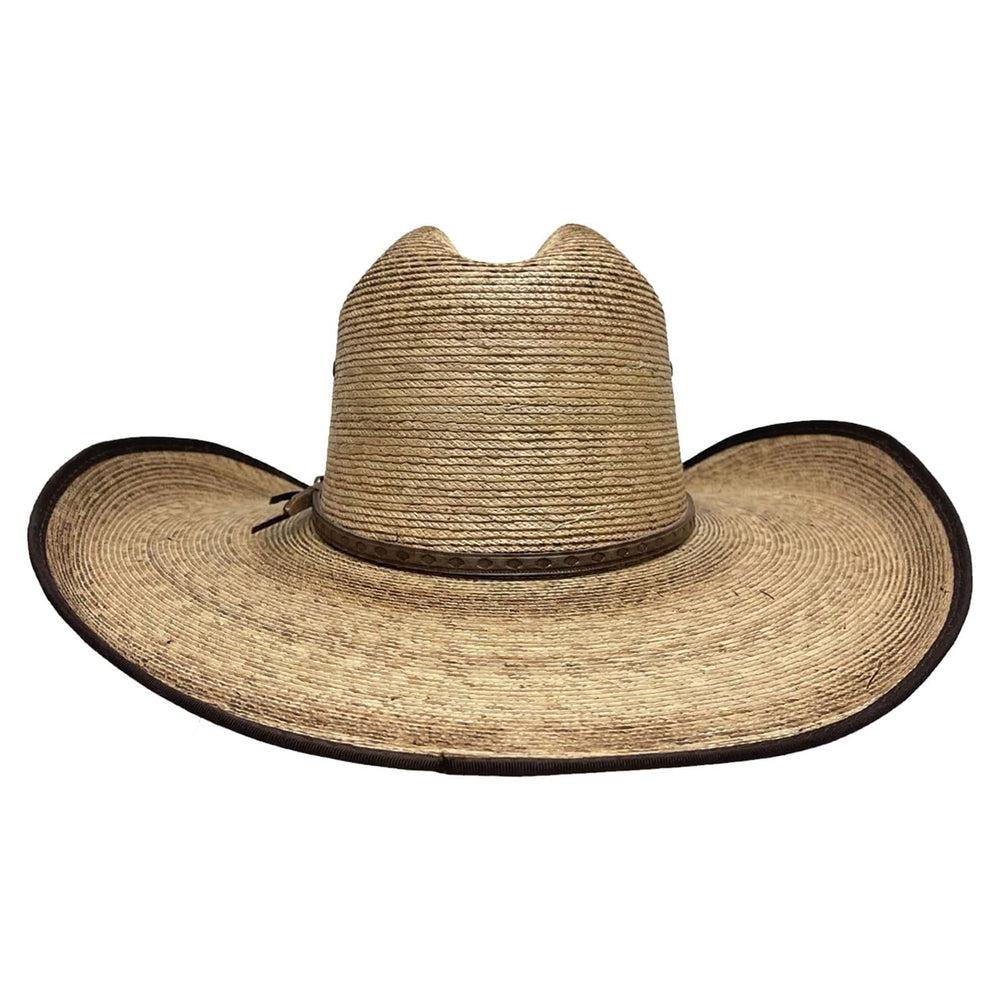 Backroads Natural Palm Straw Cowboy Hat 2XL Fits 7-7/8 to 8