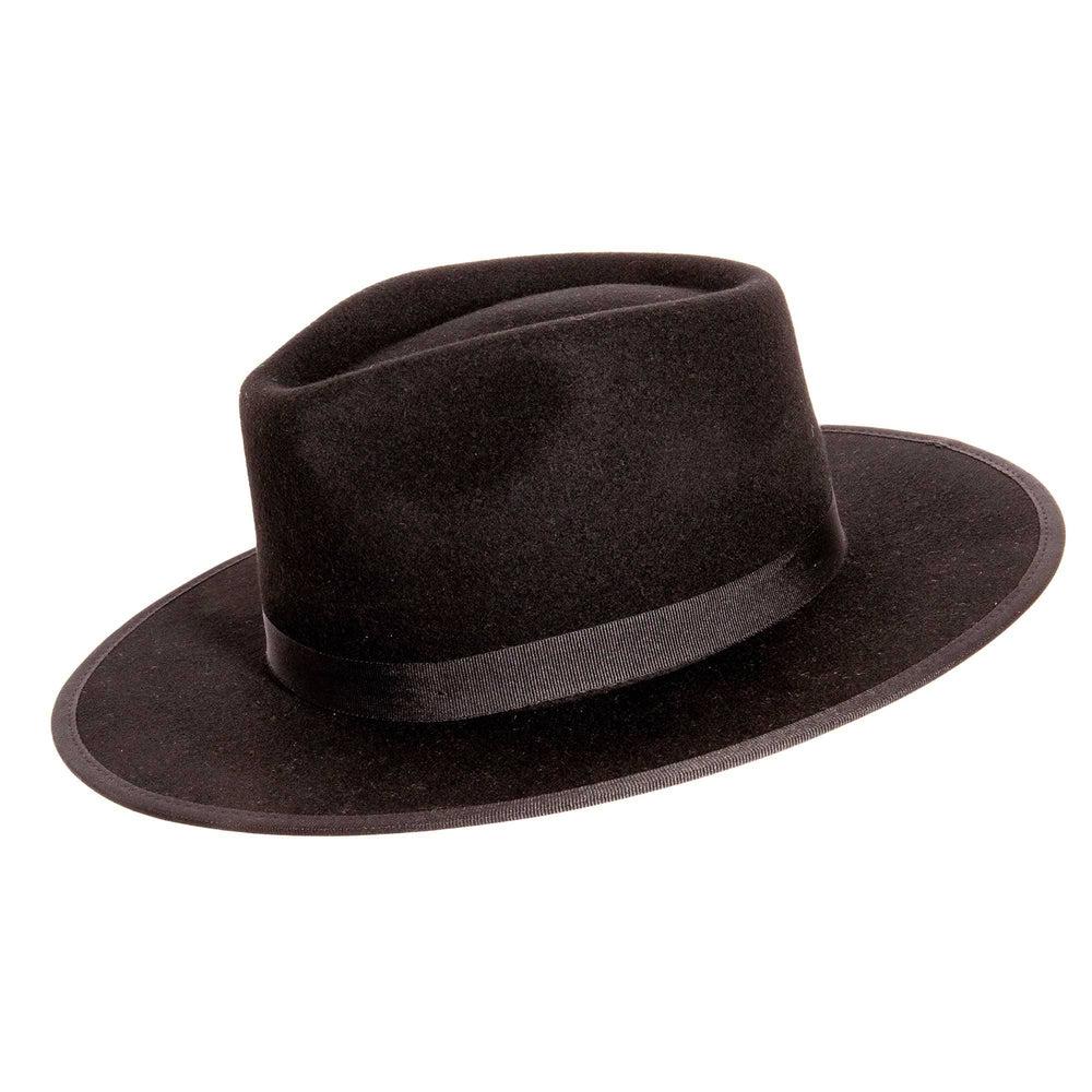 Bondi - Mens Wide Brim Felt Fedora Hat by American Hat Makers