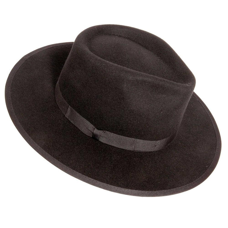 Bondi | Mens Wide Brim Felt Fedora Hat – American Hat Makers