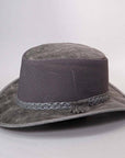 Breeze Bomber Grey Mesh Sun Hat by American Hat Makers