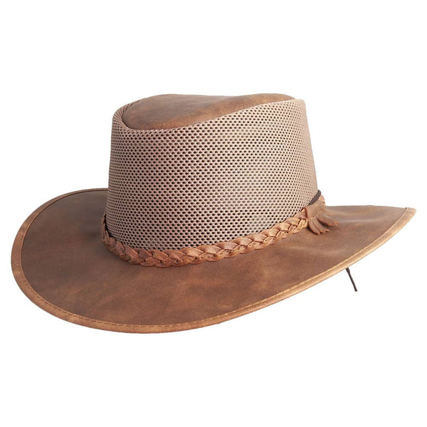 Breeze | Mens Copper Wide Brim Sun Hat – American Hat Makers