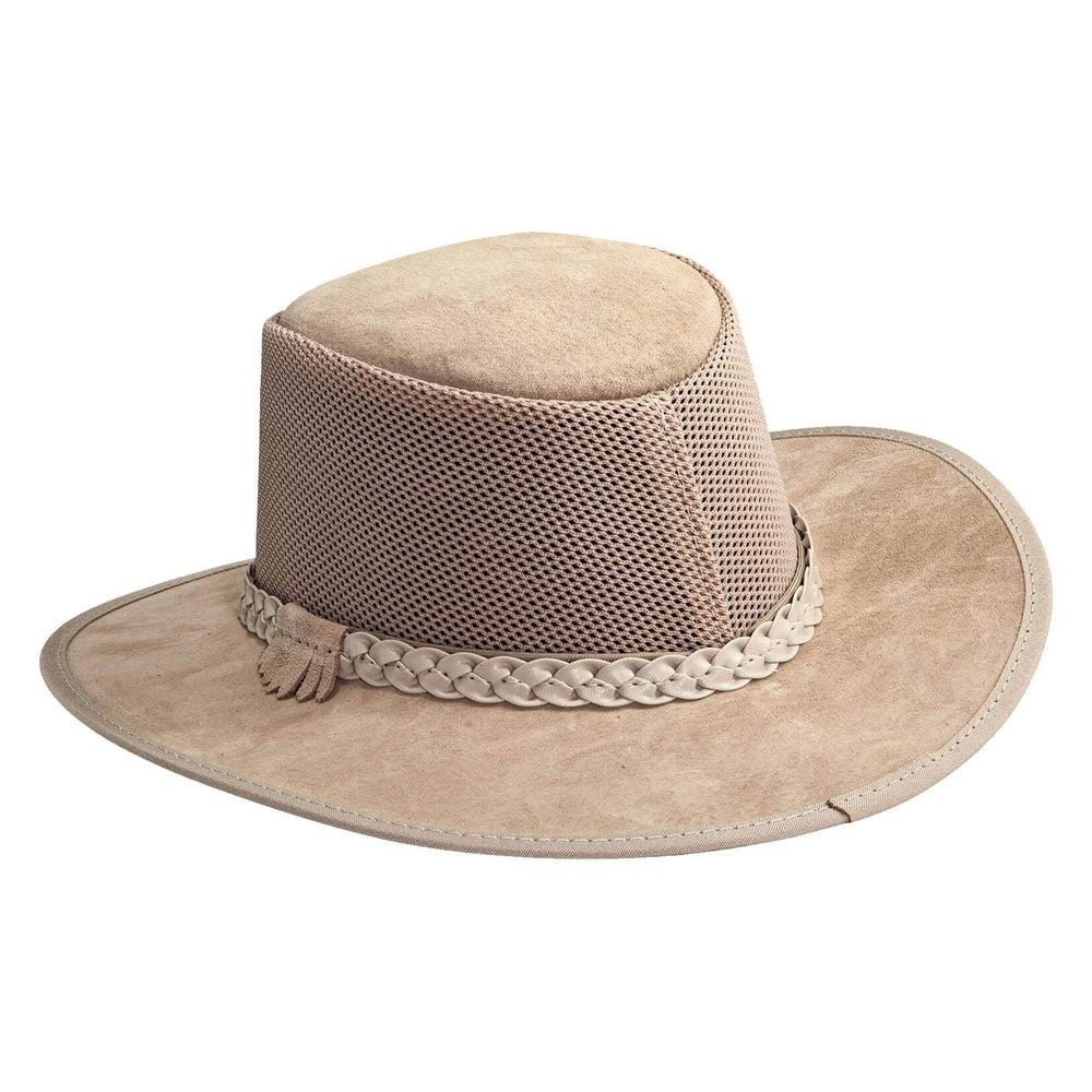 Breeze Latte | Mens Latte Suede Sun Hat – American Hat Makers
