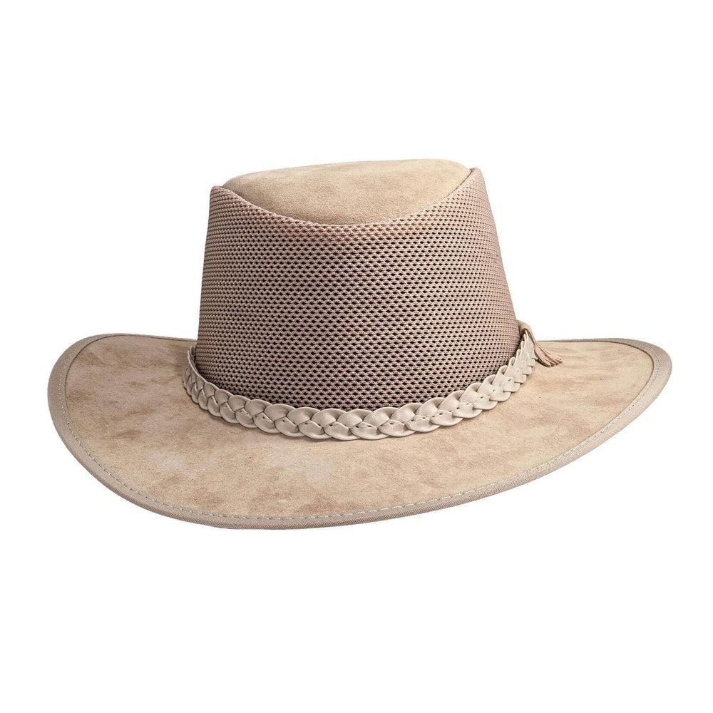 Breeze Latte | Mens Latte Suede Sun Hat – American Hat Makers