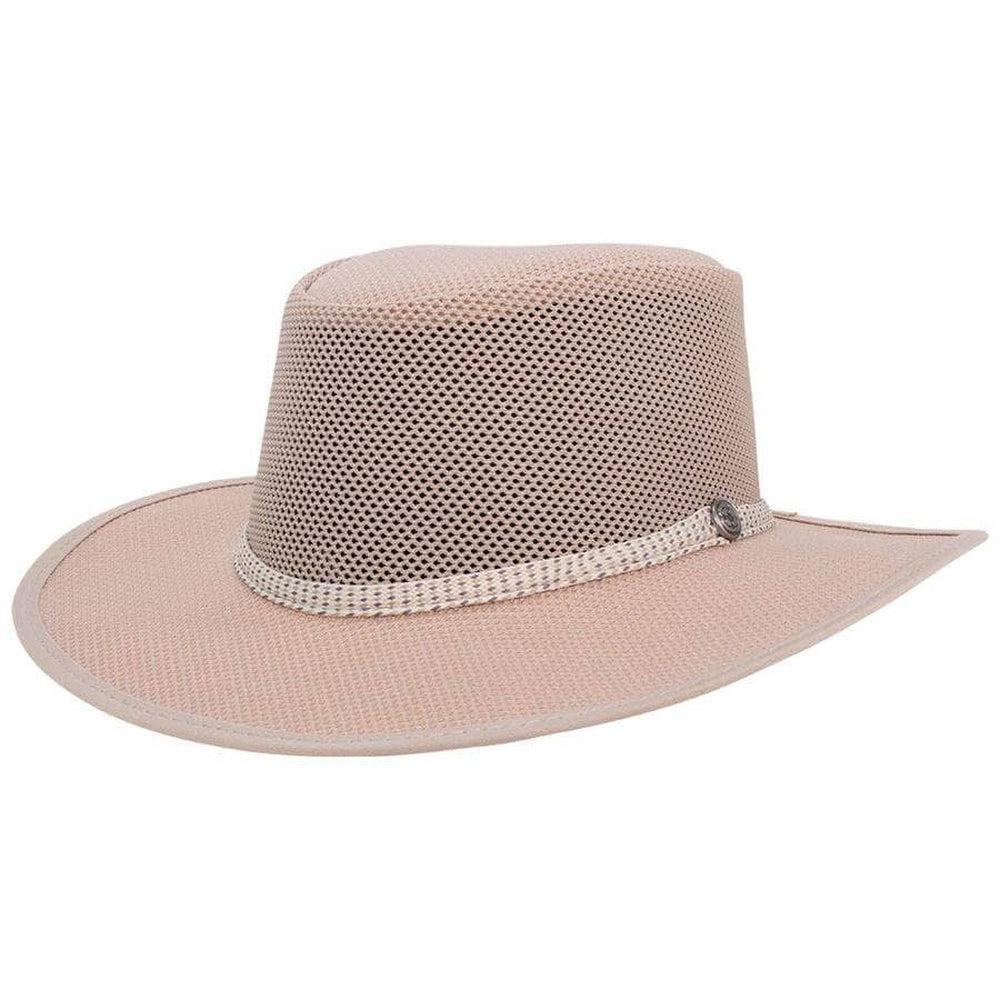 Cabana Ivory Mesh Sun Hat with UPF Rating by American Hat Makers