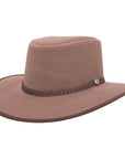 Cabana Walnut Mesh Sun Hat with UPF Rating by American Hat Makers video