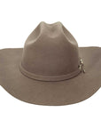 A front view of a Gunsmoke Cattleman Felt Cowboy Hat