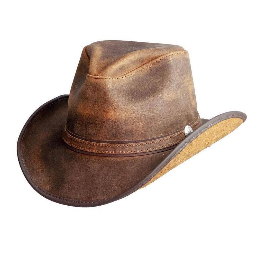 Cyclone Burnt Honey Leather Cowboy Hat by American Hat Makers video
