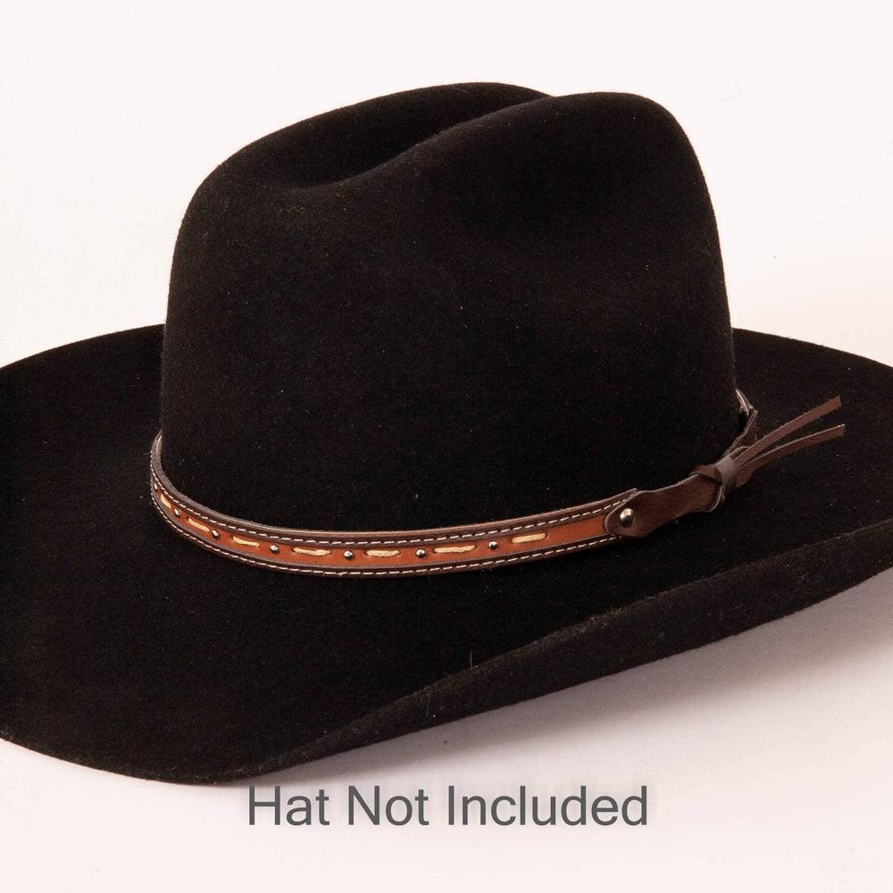 Classic Black Western Felt Cowboy Hat with Brown Band Genuine 100% Felt Fine Wool 6X Western Hat Aspen Black-5723  main image 4