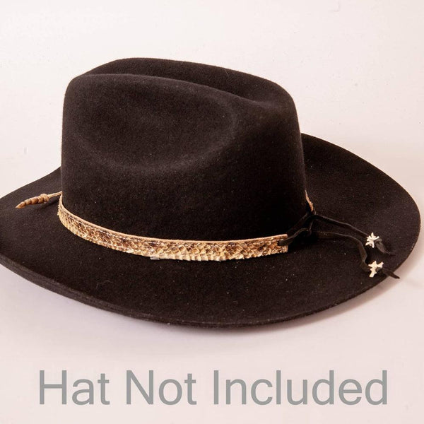 Rattlesnake Hat Bands | Snakeskin Hat Bands - American Hat Makers