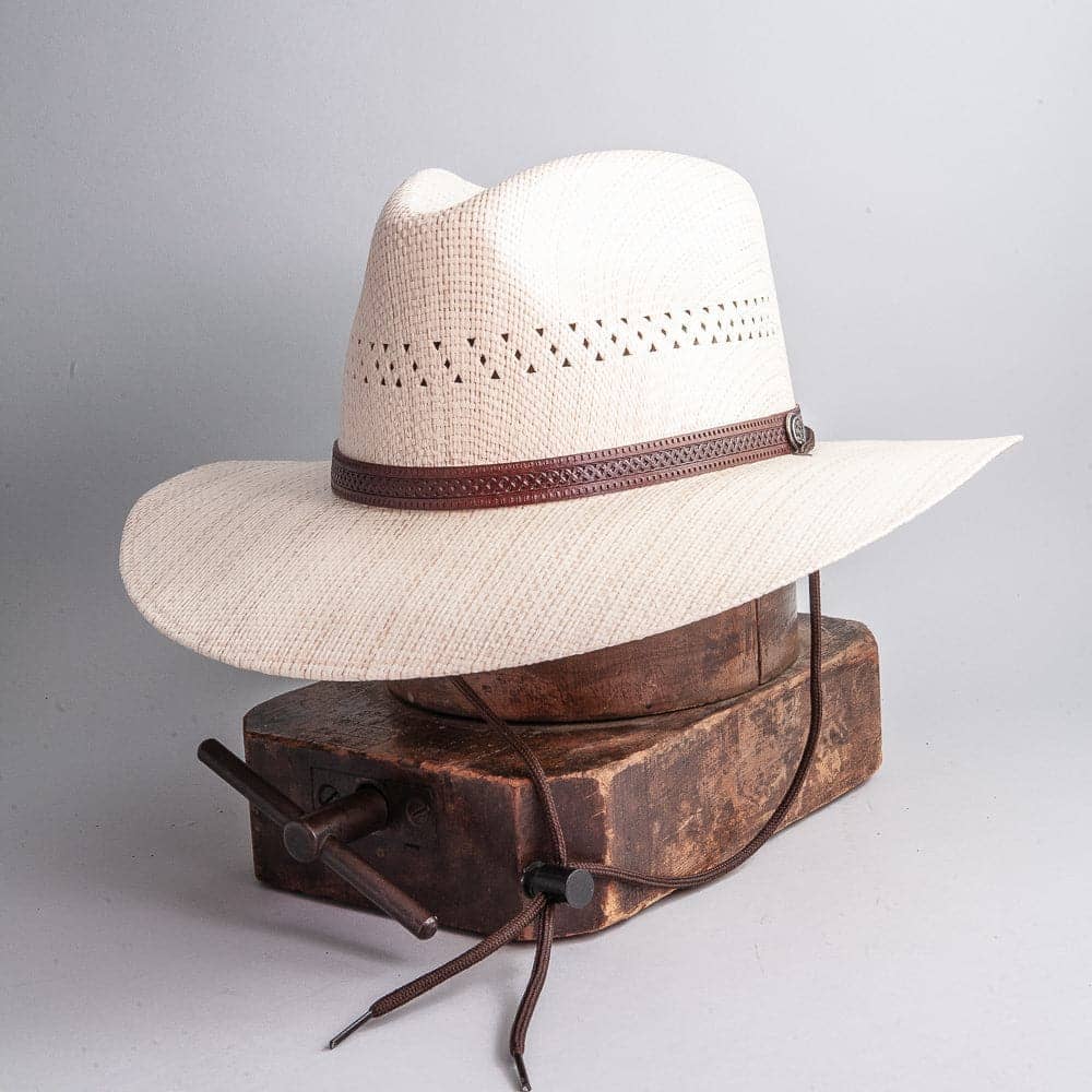Barcelona | Mens Wide Brim Straw Sun Hat by American Hat Makers