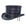 El Dorado Black Leather Top Hat with Eye Band by American Hat Makers