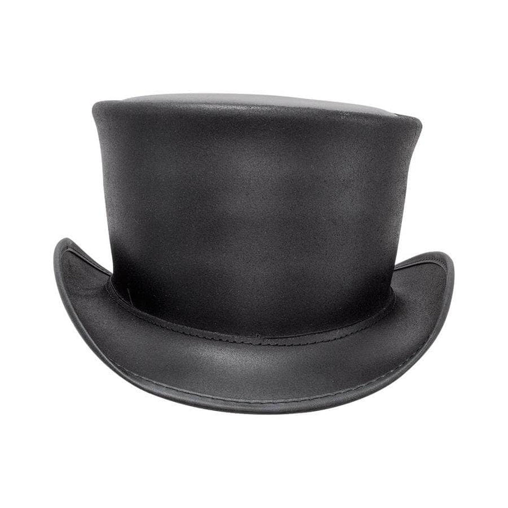 El Dorado Top Hat 2024 - Black Hat 100% Pure Leather Handmade - New With Tags