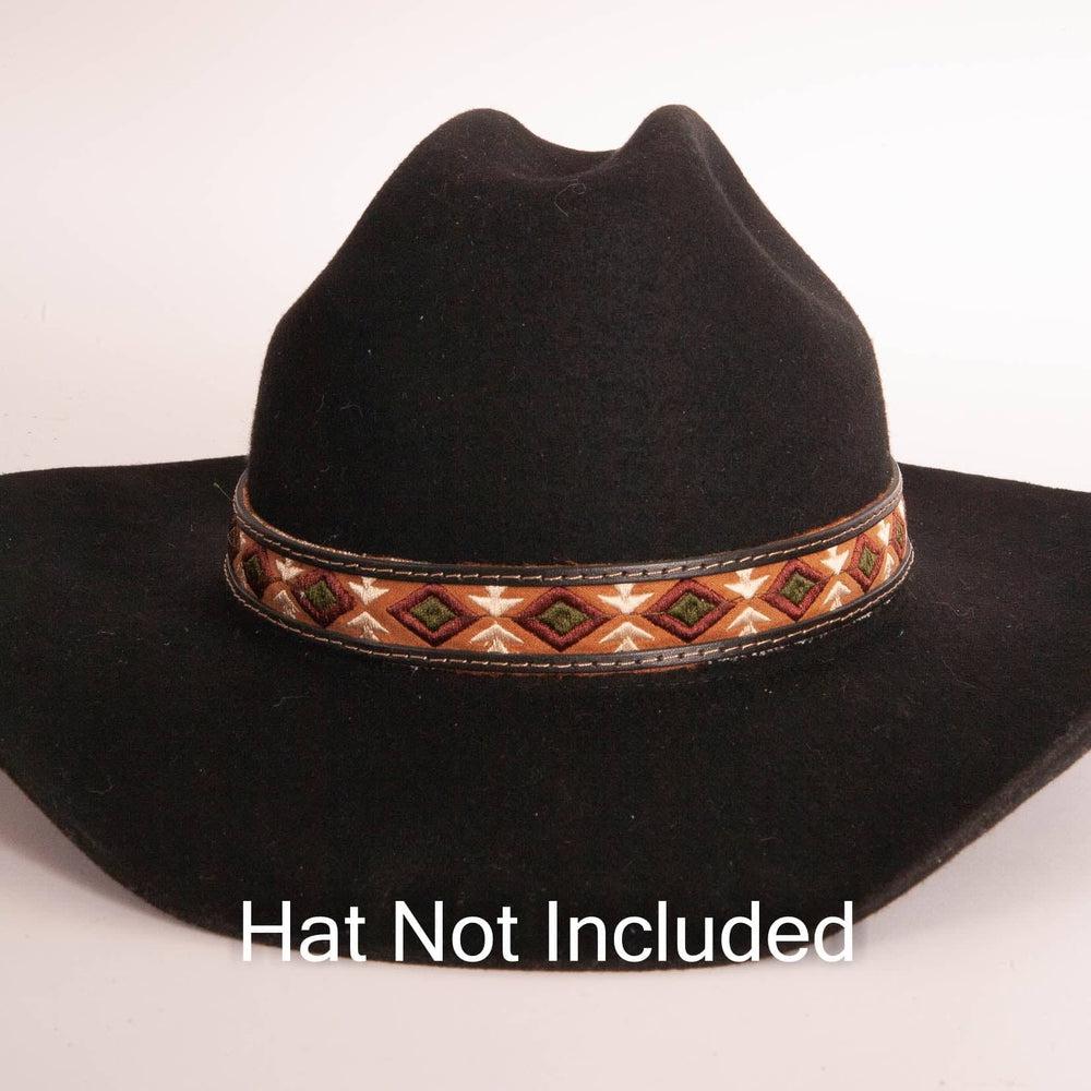Mens Felt Cowboy Hat Western Hat Band by American Hat Makers