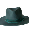 A front view of Greenwich Felt Fedora Hat 