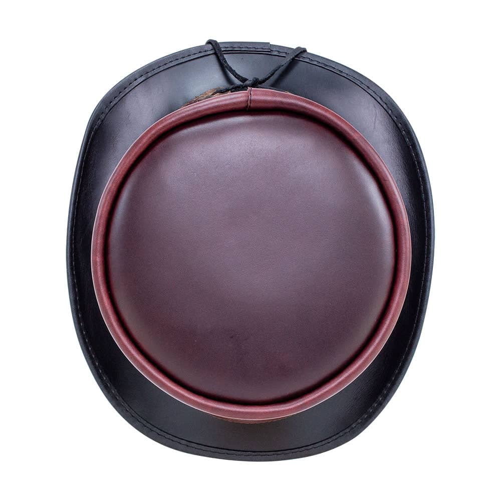 Womens Top Hat - The Leather Hampton by American Hat Makers