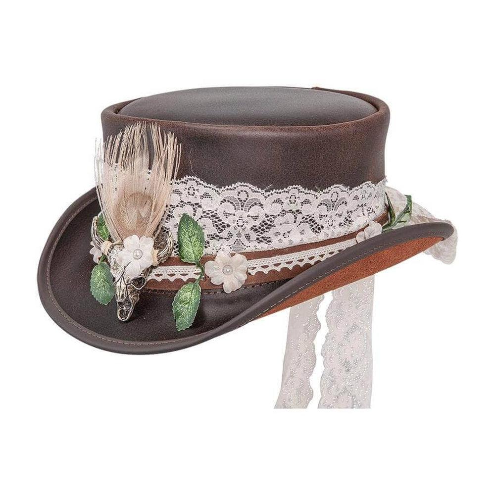 Marlow Brown True Love Band Top Hat by American Hat Makers