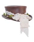 Marlow Brown True Love Band Top Hat by American Hat Makers