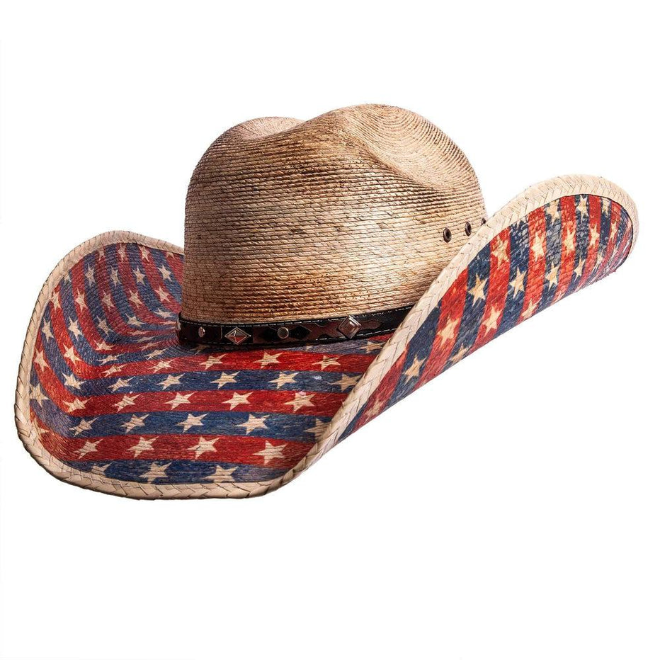 Patriot | Mens Straw Cowboy Hat – American Hat Makers