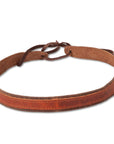 A front view of a Ranger Firewater Cowhide Leather Band 