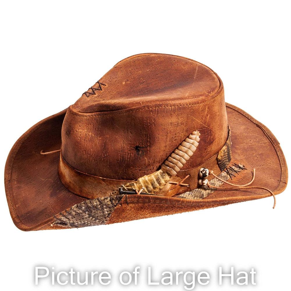 Side picture of Large sidewinder hat